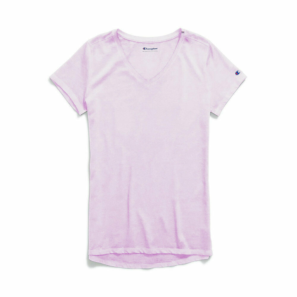 Champion Women's Authentic Wash V-Neck Tee W0821
