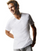 Hanes Big Men's ComfortSoft® TAGLESS® V-Neck Undershirt 3-Pack (2X-3X) 777X