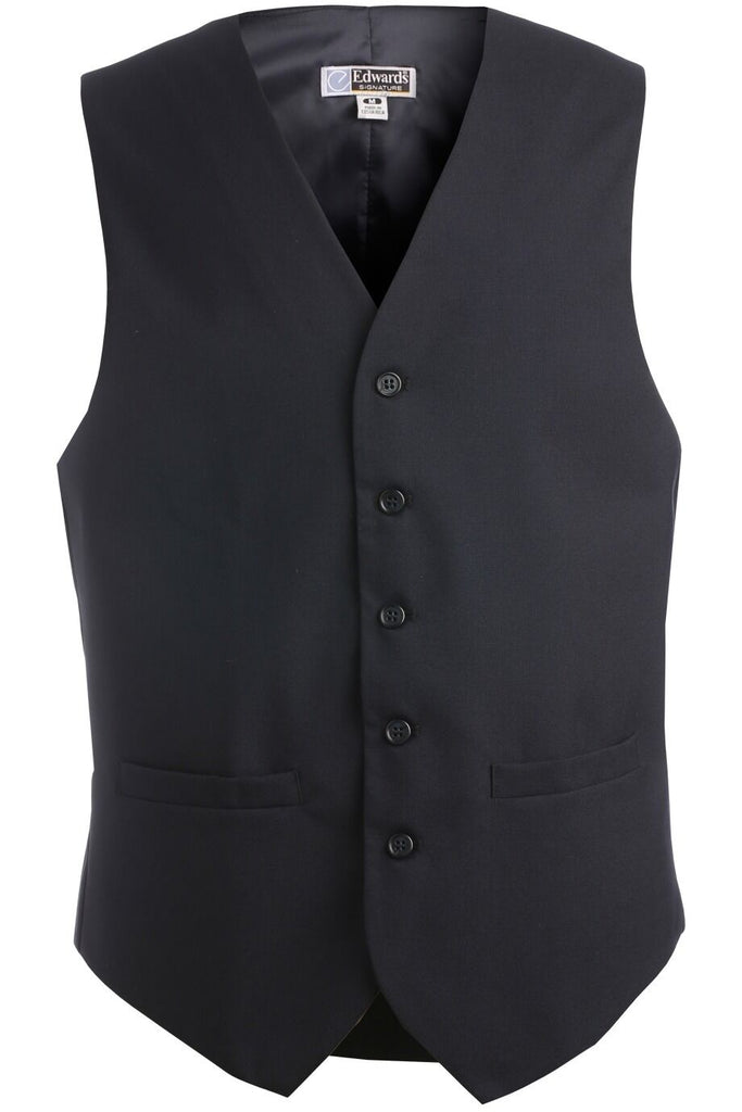 Men's High Button Wool Vest 4680