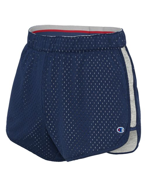 Champion Women's Reversible Mesh To Jersey Shorts M9593
