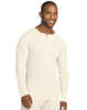 Hanes X-Temp; Men's Organic Cotton Thermal Henley 14510