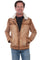Men's Scully Vintage Lamb Suede Shearling Collar Jacket 1053