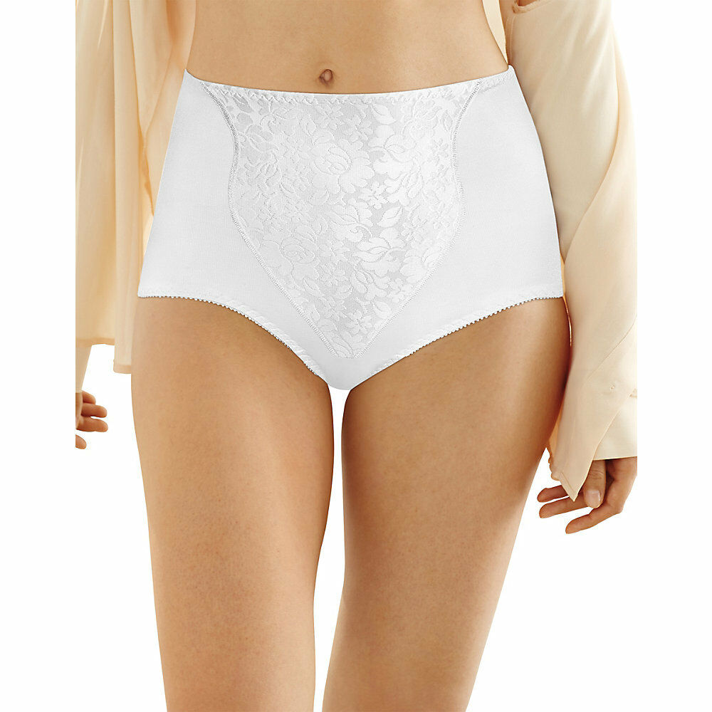 Bali Light Control Lace Panel Brief 2-Pack X372