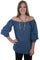 Scully Women's 100% Cotton Denim Blouse HC350