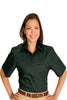 Cotton + Twill Short Sleeve Blouse 5740