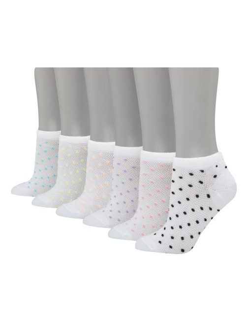 Hanes Women's Invisible Comfort Sport Liner 6-Pack HC726S
