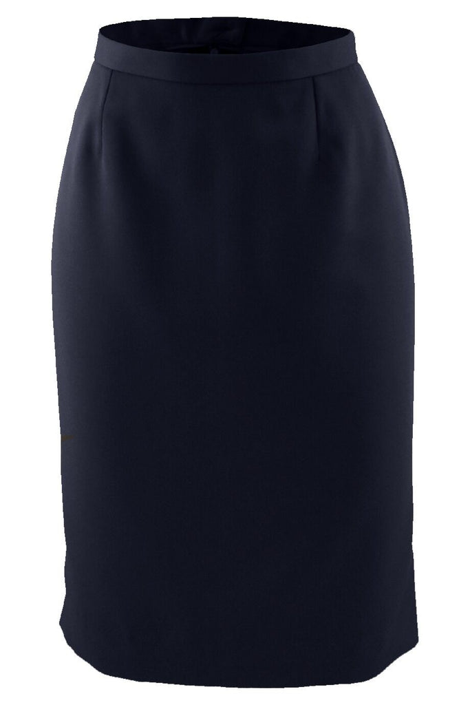 Women's Microfiber Flat Front Straight Skirt 9792