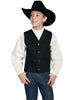 Scully RangeWear Boys 100% Cotton Notched Lapel Canvas Vest RW041K