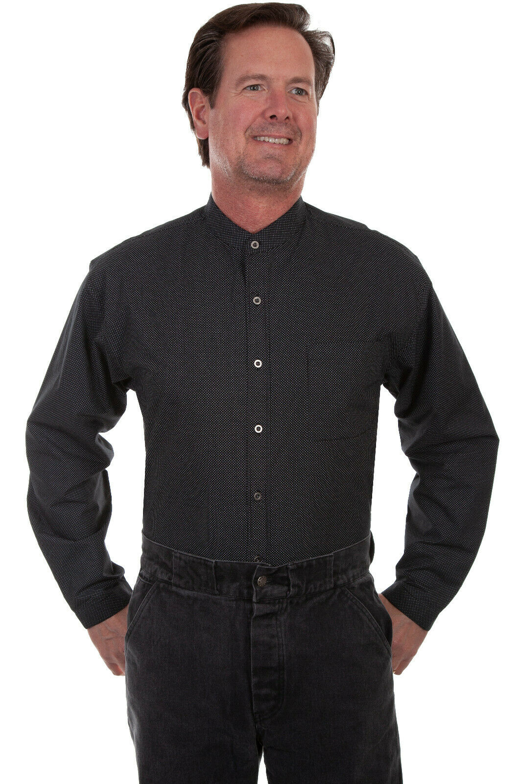 Scully Men's Cotton Print Shirt RW304