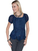 Scully Honey Creek Women's Short Sleeve Blouse HC66