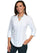 Scully Cantina Collection Embroidered Cotton Three-Quarter Sleeve Blouse PSL-063