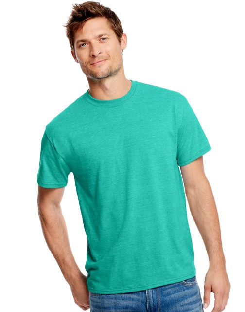 Hanes Men's X-Temp w/Fresh IQ Tri-Blend Performance Tee 42TB