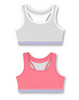 Hanes Girls' ComfortFlex Fit® Pullover Bra w/Wide Racerback Straps 2-Pack MHH192