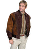 Scully Leather Men's Two-Tone Boar Suede Rodeo Jacket 62