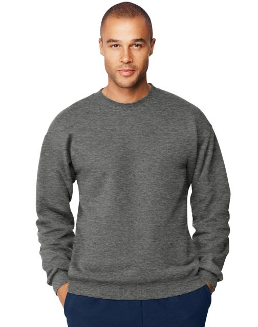 Hanes Men’s Ultimate Cotton® Heavyweight Crewneck Sweatshirt F260