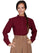Scully RangeWear Women's 100% Cotton Embroidered Inset Long Sleeve Blouse RW578