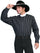 Scully RangeWear Mens 100% Cotton Tombstone Striped L/S Western Shirt RW157
