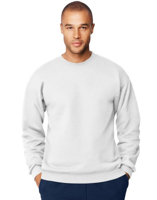 Hanes Men’s Ultimate Cotton® Heavyweight Crewneck Sweatshirt F260