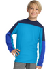 Hanes Sport™ Boys' Long Sleeve Pieced Tech Tee OD256