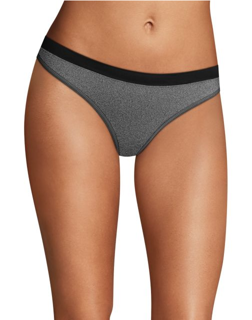 Maidenform Sport Heathered Micro Thong DMMSMT