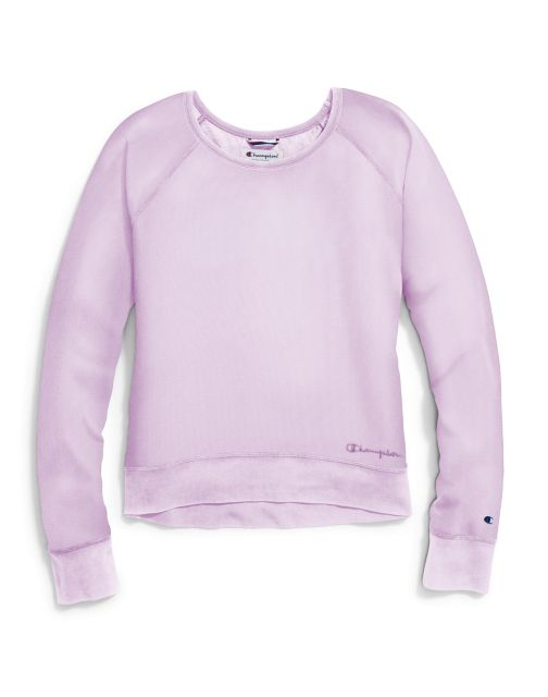 Champion Women's Vintage Dye Fleece Crew W3134 549931