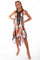 Scully Women's Crochet Neck Tie Dye Dress PSL-254