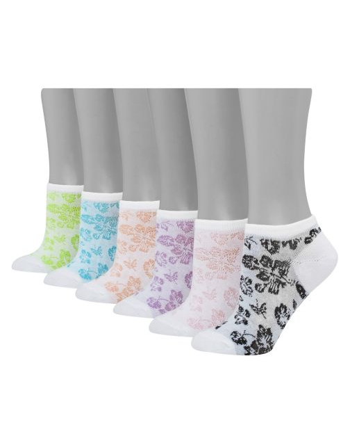 Hanes Women's Invisible Comfort Sport Liner 6-Pack HC726S