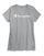 Champion Women's Jersey V-Neck Tee, White Logo W5006G Y07588