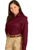 Cotton + Twill Long Sleeve Blouse 5750