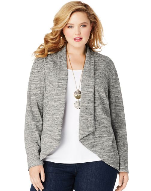 JMS French Terry Flyaway Cardigan OJ312