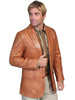Scully Leather Men's Western Lambskin Blazer 501
