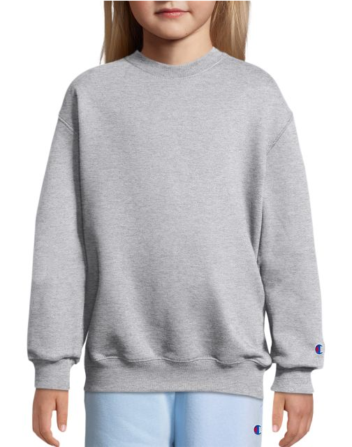 Champion Youth Double Dry Action Fleece Crew S690
