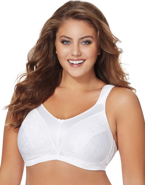 JMS Comfort Strap® Satin Wirefree Minimizer Bra 1979