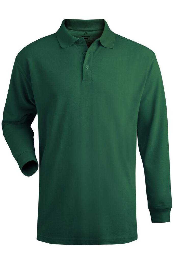 Men's Long Sleeve Pique Polo 1515