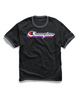 Champion Men's Classic Jersey Ringer Tee, Multi-Color Shadow Logo GT20H Y07979