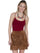 Scully Women's Boar Suede Fringe Skirt L704