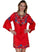 Scully Women's Embroidered Peasent Dress E287