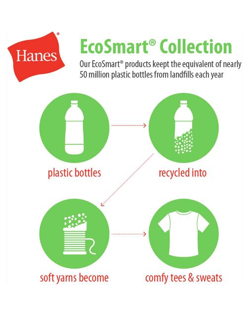 Hanes Youth ComfortBlend® EcoSmart® Crewneck Sweatshirt P360