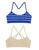 Hanes Girls Molded T-Back 2 pk H153