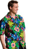 Tropical Print Camp Shirt Unisex 1015