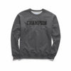Champion Men's Powerblend® Fleece Crew, Mesh-Effect Logo GF88H Y07420