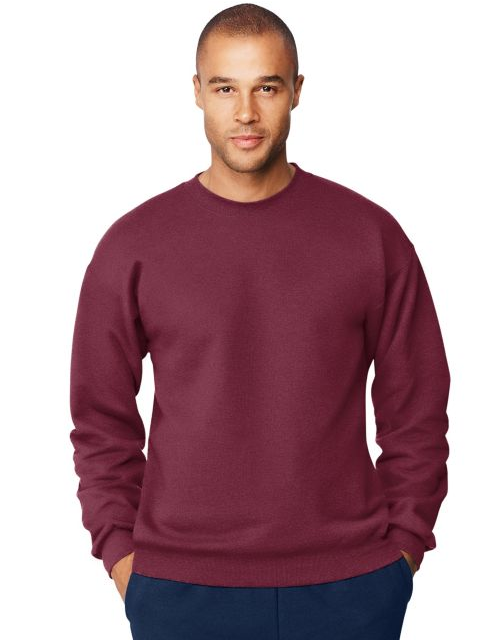 Hanes Men’s Ultimate Cotton® Heavyweight Crewneck Sweatshirt F260