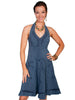 Cantina by Scully Scully Cantina Halter Dress with Ruffle Trim PSL-053