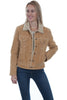Scully Women's Suede Faux Fur Jean Jacket L1019