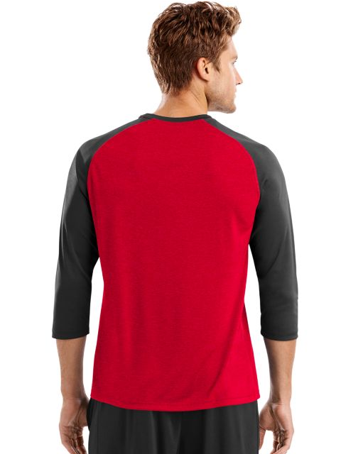 Hanes Sport™ Men's Performance Baseball Tee O5423