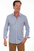 Scully Signature Soft Series Men's X Geo Print Long Sleeve Western Shirt PS-309