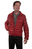 Scully Men's Horizontal Ribbed Leather Jacket 512