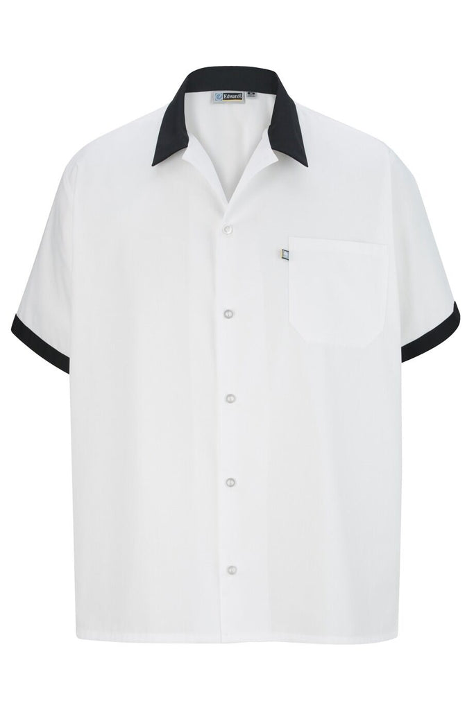 Cook Shirt Six Button with Contrasting Trim 1304
