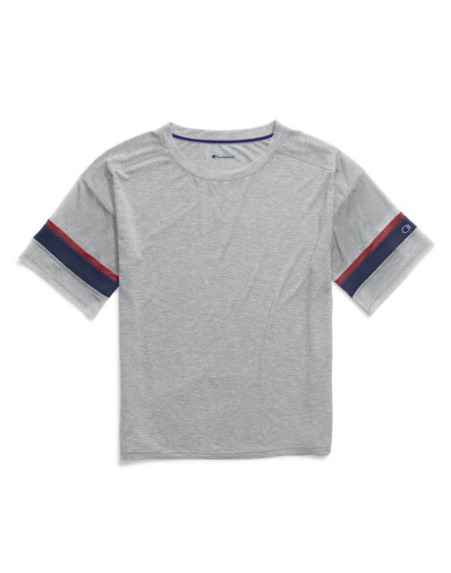 Champion Women Gym Issue Football Tee W3238