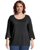 JMS Bell Sleeve Pintuck Tunic OJ938